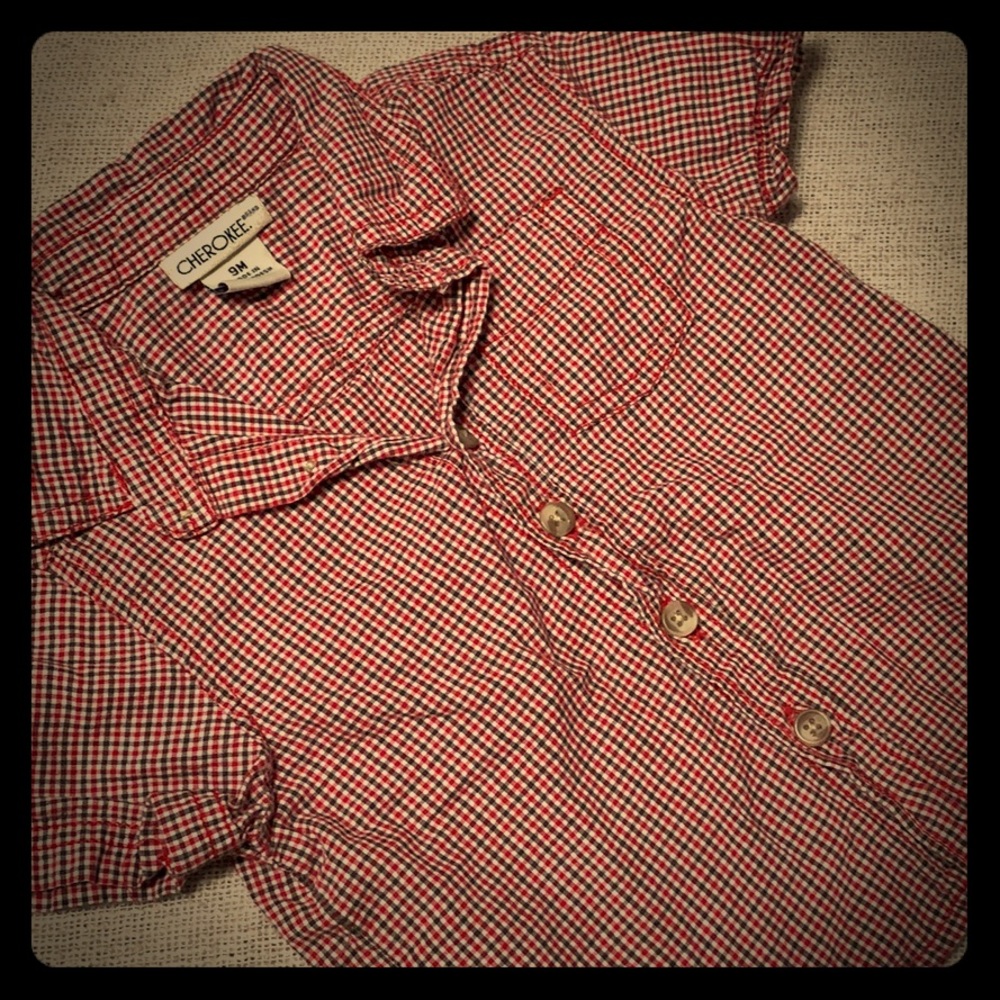 Super Cute! Baby button down shirt